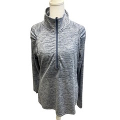 Layer 8 Pullover Quarter Zip Sz L Qwick Dry Gorpcore Athleisure Performance