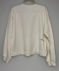 Disney Parks Genuine Mousewear White pullover crop style Sweatshirt SZ Med NWT