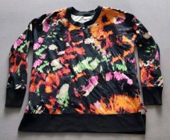 LuLaRoe Reverse Tie Dye Hannah Pullover Sweatshirt Size Medium