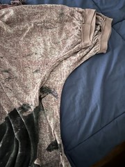 Free People hoodie top nature theme