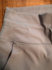 Avalanche Fleece Lined Leggings In Olive Size Small