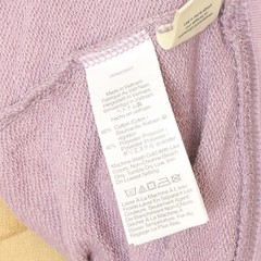 MADEWELL Balloon Sleeve Sweatshirt Hoodie M Pleat Sleeve Lavender EUC B63