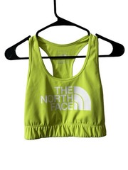 The North Face Sports Bra Size L Yellow White