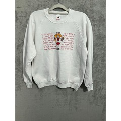 VTG I Am The Nurse Sweatshirt Large I Will Be Brave RN LPN