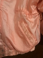Lavon by Cheerful Corp M Pink Track Suit Jogging Jacket Half Zip/ Full Snap