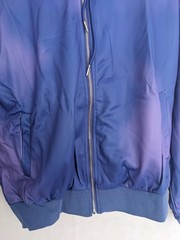 Shein Purple Ombre Zipper Drawstring Hoodie Petite Medium 10 Ladies Pockets Zip