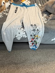 Disney Parks Mickey Mouse All Over in Color Sweatsuit Set XL NWT
