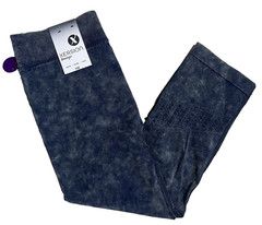 XERSION Women’s Leggings Cropped Length, Medium, Indigo Blue, New with Tag