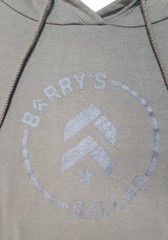 Barry’s Woman Dark Olive Green Long Sleeve Hoodie Size S