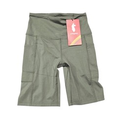 NEW Cotopaxi Muevo Bike Shorts Womens XS Fatigue Green Recycled Nylon Spandex