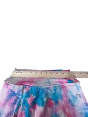 DONA JO Pull On Skirt Skort Tie-Dye Pink Blue White Pockets UPF 50+ Size 1 (S)