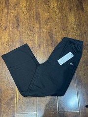 Alo Accolade Black Relaxed Sweatpants