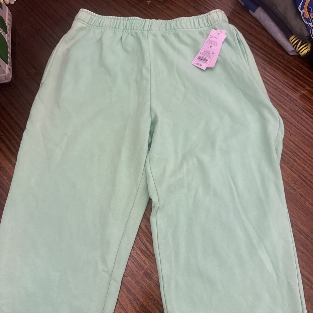 Wild Fabel Women’s Mint Green Joggers Size Medium NWT $22 MSRP