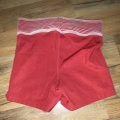 Nike Pro Dri-FIT Women’s Compression Shorts Pull-On Stretch Red/White S