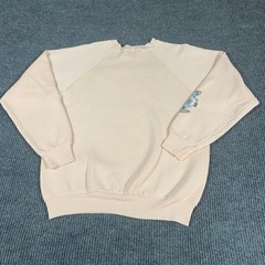 Vintage Fruit of the Loom Sweatshirt Womens Large Floral Embroidered 90s USA