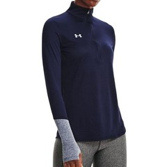 Under Armour Women’s Locker 1/2 Zip Lightweight Pullover Blue Size XXS 1309958