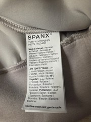 NWOT SPANX AirEssentials 1/2 Zip Top Sweatshirt W M Stretch 50346R French Grey
