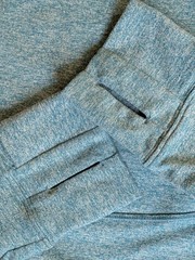 Duluth Trading Co Plushcious Funnelneck Tunic Women’s XS Teal Heathered 83830