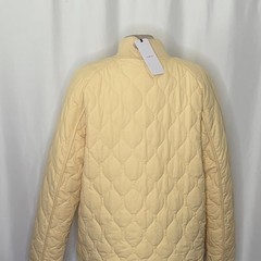 NWT!! VARLEY Luca Quilted Jacket Solid Reed Yellow Bomber Snaps Solid X-Large