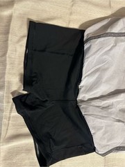 Luluemon Heathered Gray Athletic Skort, Size 6 Reg.