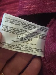 Avalanche Pink Heather Loma Snap Neck Pullover Activewear Sweater, Size Medium