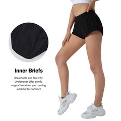 Running Shorts for ,Quick Dry Athletic Sports Shorts Lightweight Active Worko…