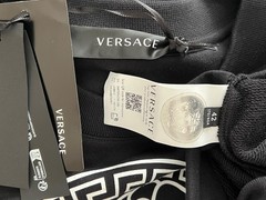 NWT Versace Medusa Tribute Black Logo Graphic Crewneck Sweatshirt 42 US 6 $1150