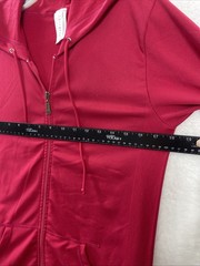 Love Poem Woman’s Pink One Size Two Piece Leggings & Hooded Full Zip Jacket