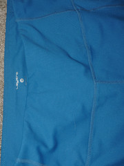 Layers 8 Quick Dry Hi-Waist Athleisure Poly/spand Blue Leggings SZ M hip pockets