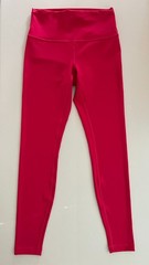 Lululemon High Rise Align Hot Pink/Red Leggings – size 8 (28 inseam) -Women’s