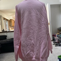 Hanes Her Way Pink Long Sleeve Sweatshirt Size XXL New With Tags