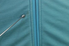 Icebreaker Merino GT Light Blue Full Zip Long Sleeve Hooded Jacket Size S