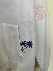 NEW Altar’d State White Chasing Sunsets Embroidered Hoodie Size Small NWT