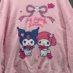 My Melody Kuromi Pink Graphic Sweatshirt Women’s 2X Festival Bloom Sanrio