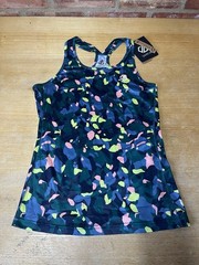 Dare2B Women’s Gym Top Multicoloured Uk Size 10 EU 36 Gym Fitness