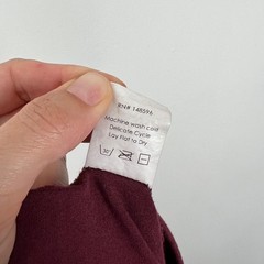 Universal Standard Womens Burgundy Lounge Pocket Leggings Pants Size L Peru