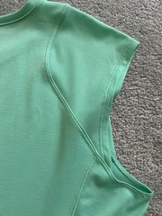NWT Lululemon Cap Sleeve Hiking Tank Top Wild Mint Size 12 NEW