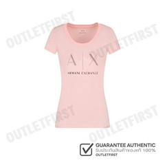 ARMANI EXCHANGE EMBELLISHED SLIM FIT PIMA COTTON T-SHIRT COLOR PINK CODE: 8NYT83