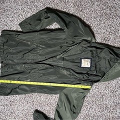 Ci Sono Dark Green Rain / Utility Jacket