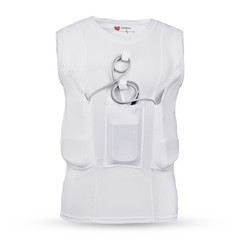 LVAD Women HeartMate 3 Tank Top Comfortable Functional LVAD Wear – Black & White