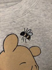 • Disney Winnie the Pooh Bumblebee French Terry Oversized Crewneck Sweatshirt XS
