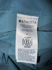 Bundle of Two Athleta Trekkie North Shorts Women’s Size 14 Teal Blue Outdoors