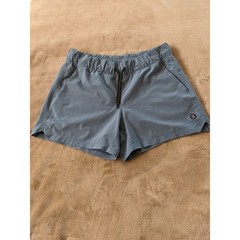 FreeFly Women’s Swell Shorts Quick Dry Elastic Drawstring Waist Blue Slate GrayM