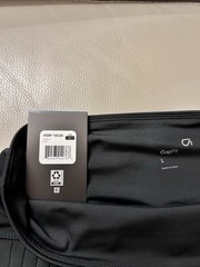 GapFit Women’s Pleated Skort L Black Pull-On Stretch Athletic Tennis Golf
