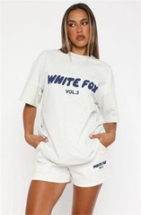 Ladies Tracksuit Set Outfits Causal T-Shirts & Shorts Short Sleeve Workout Top