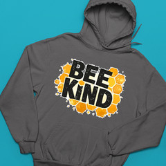 Bee Kind World Bee Day Hoodie Cute Cartoon Bumble Bee Honey Jar Funny Gift