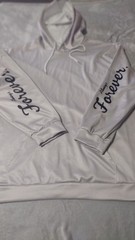Disney Mickey Minnie Mouse Hoodie Sweatshirt Always Forever Graphic Gray 5XL