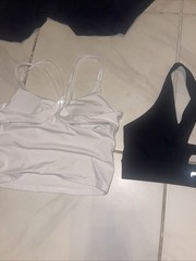 Lot Of Lululemon Athleta Fabletics Bundle Of 9 Items Bras Tops Pants Various Sz