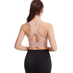 Women Zip Front Sports Bra Wireless Post-Surgery Bra Active Yoga Fitness Bras