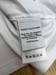 NWT Columbia Sportswear Lightweight Jacket Insect Blocker 1/2 Zip Size L White